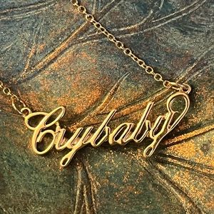 Melanie Martinez Crybaby Gold-plated Necklace